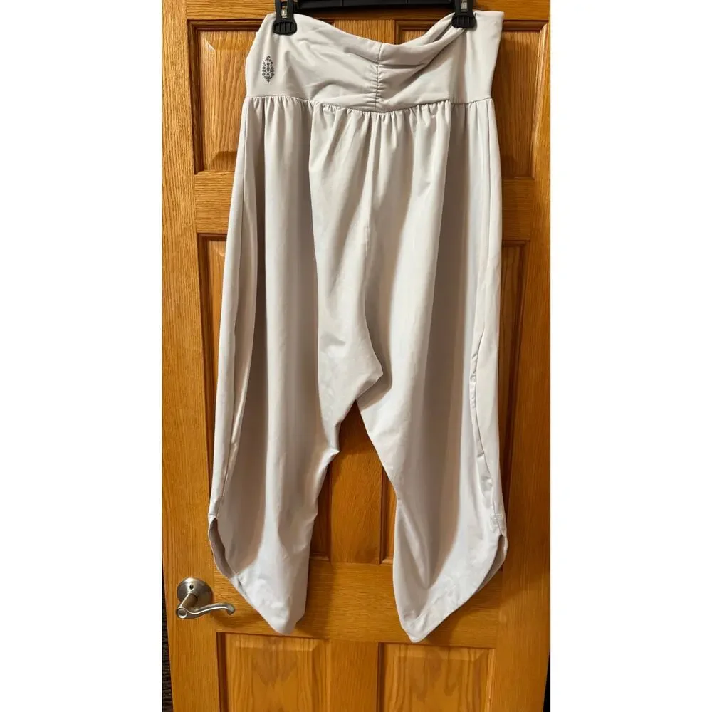 Free People FP Movement Retreat Yoga Pants - Tan, Size L